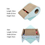 圆形抓板厂家-流行批发可回收圆形折叠瓦楞板