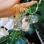 宠物毛发钥匙扣厂家-批发透明纪念胶囊记忆礼品主人用