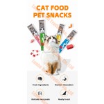 干猫零食供应商-定制金枪鱼三文鱼鸡肉