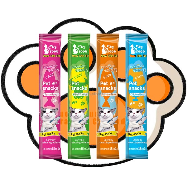 猫零食厂家-15克金枪鱼鸡肉诱惑