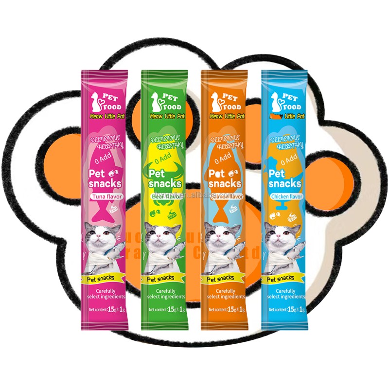 猫零食厂家-15克金枪鱼鸡肉诱惑