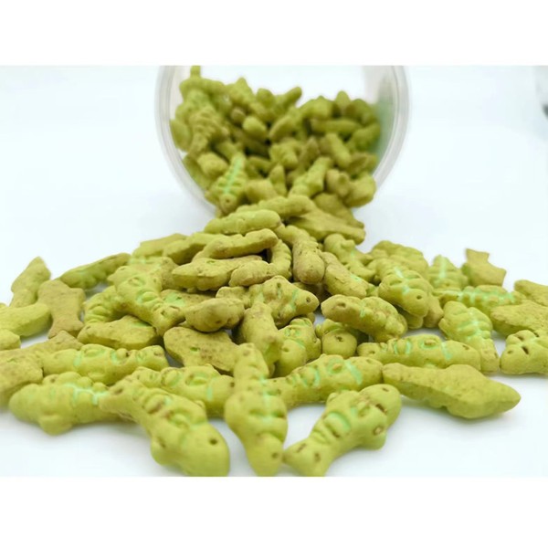 猫曲奇厂家-代工定制鱼薄荷饼干