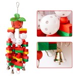 鸟啃咬玩具供应商-天然木块