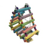 鹦鹉玩具厂家-天然木材啃咬小号