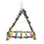 鸟栖架生产商-天然木质秋千