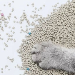 矿物猫砂厂家-优质吸附膨润土99.99%无尘破碎矿物猫砂