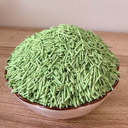 高吸水性猫砂厂家-天然豆腐猫砂高吸水快结团小米
