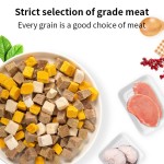 牛肉块厂家-高蛋白冻干牛肉块天然猫狗零食鸡胸肉