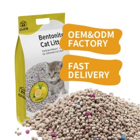 Bentonite Litter Manufacturer - Wholesale Natural Bentonite Color Strong Clumping 10L Dust-Free