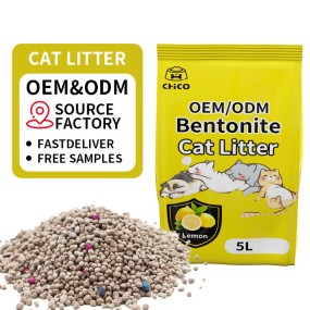 Deodorizing Litter Supplier - Bentonite Cat Litter Deodorizing Absorption Dust-Free Small Particle