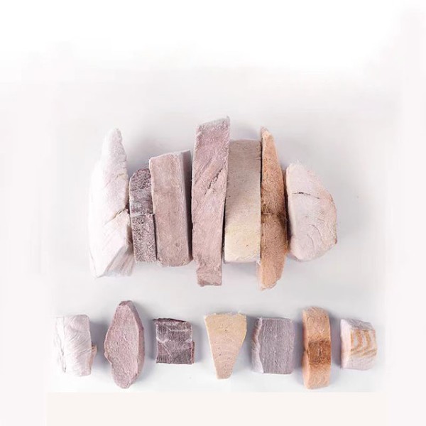 三文鱼块厂家-OEM高品质冻干三文鱼块天然肉零食10公斤