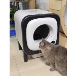 自动猫砂厂家-猫厕所砂盆自清洁电动自动砂箱