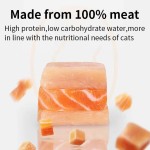 冻干食品厂家-高蛋白干块鸡肉500克盒营养零食