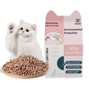 Pet Eco-friendly Supplier - Factory Wholesale Pet Eco-friendly Natural Wood 6mm Dust Free Cats