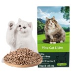 天然植物猫砂厂家-6毫米/8毫米制造商进口批发天然植物清洁木