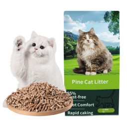 天然植物猫砂厂家-6毫米/8毫米制造商进口批发天然植物清洁木