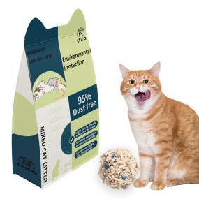 Simple Package Litter Factory - Mixed Cat Litter Simple Package Cattery Pet Store 20kg
