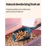 松木颗粒猫砂厂家-工厂批发松木颗粒天然植物无尘