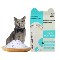 PH变色猫砂厂家-批发PH变色健康硅胶水晶猫砂