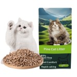 条状结团厂家-批发猫砂散装3.0毫米条状结团松木砂