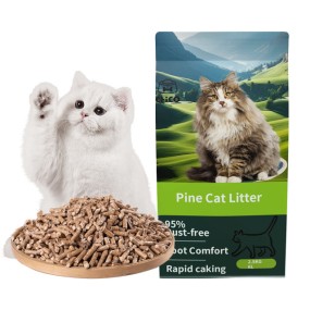 Strip Clumping Manufacturer - Wholesale Cat Litter Bulk 3.0mm Strip Clumping Pine Wood Litter