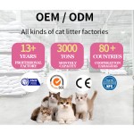 彩色猫砂厂家-高品质50磅粉绿蓝混合彩色钠基猫粘土