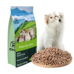 松木颗粒猫砂厂家-工厂批发松木颗粒天然植物无尘