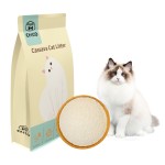 新鲜混合厂家-新鲜木薯混合豆腐砂散装健康砂强结团