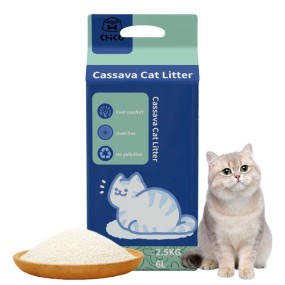 High Absorptivity Factory - High Absorptivity Cassava Litter Factory Supplies with Deodorant