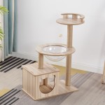 Cat Climbing Pole Manufacturer - Large Wood Tree Sisal Hemp Classic Halloween Decorative Item