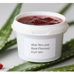 Aloe Vera Rose Jam Factory - Premium with Real Petals for Bakery Dessert Tea