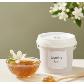 Jasmine Jam Supplier - Natural with Real Petals for Bakery Tea Dessert Bulk
