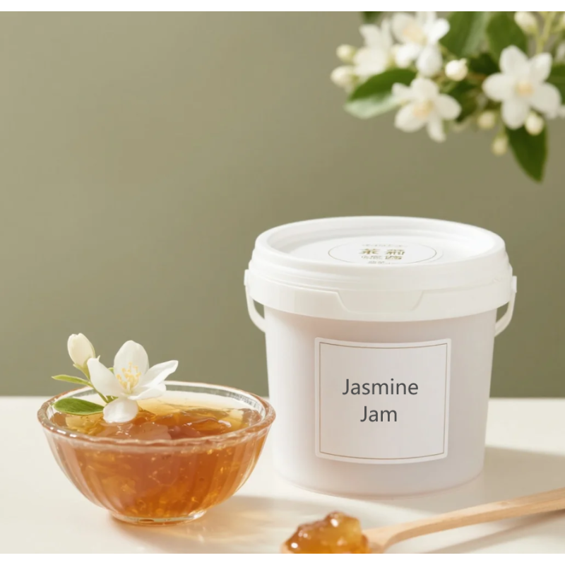 Jasmine Jam Supplier - Natural with Real Petals for Bakery Tea Dessert Bulk