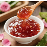 Aloe Vera Rose Jam Factory - Premium with Real Petals for Bakery Dessert Tea