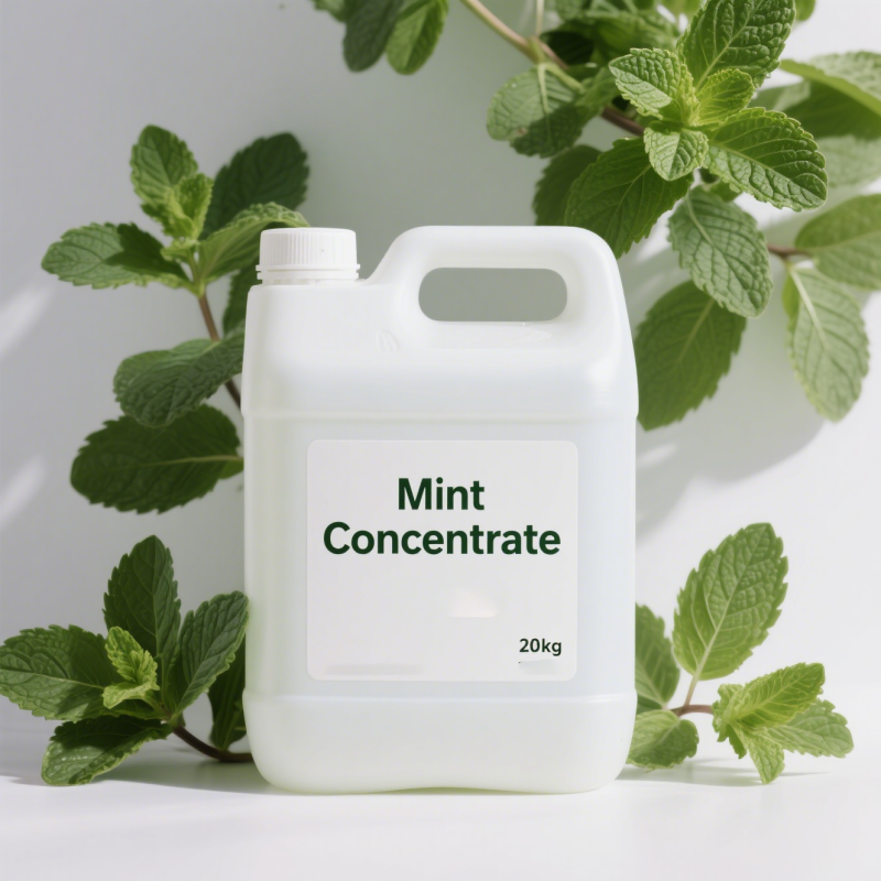Mint Concentrate Manufacturer - 100% Pure Natural Flavor Fragrance for Beverages