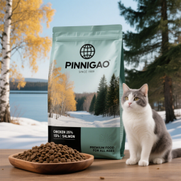 干猫粮供应商-批量多种口味形状