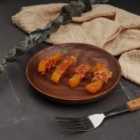 Healthy Treats Supplier - Hot-selling Natural Chicken Wrapped Sweet Potato Banana Healthy Treats
