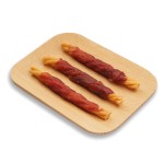 洁牙咬胶厂家-工厂供应批发宠物零食私有标签生皮寻回犬骨