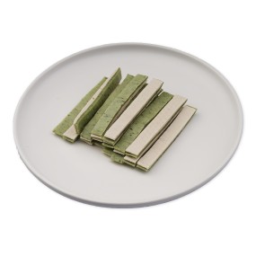 Nutri Rings Supplier - Premium Dog Treats Green Vegetables Milk Flavor Two-Color Nutri Rings