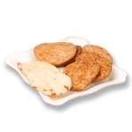 生皮骨厂家-优质鸡羊肉包裹天然生皮骨腿甜甜圈形