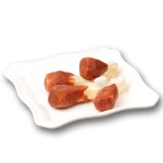 生皮形状厂家-中国OEM宠物零食生皮包裹鸭肉不同形状