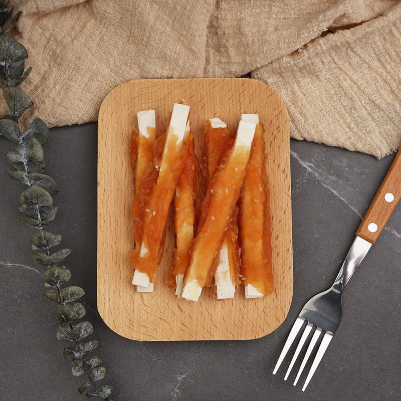 生皮咬胶厂家-鸡鸭牛肉包裹生皮咬胶狗零食宠物零食