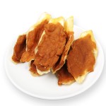 兔耳厂家-宠物用品狗零食天然带毛兔耳狗咬胶