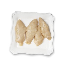 煮鸡胸厂家-私有标签高蛋白煮鸡胸肉零食猫用