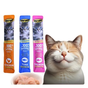 猫零食厂家-最新日期15克营养猫食品湿粮OEM ODM批发