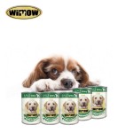 宠物湿粮厂家-OEM/ODM Wimow牛肉鸡肉味罐头食品375克宠物狗粮