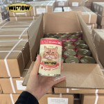 猫罐头厂家-宠物食品OEM猫罐头鸡丝肉湿零食400克罐装