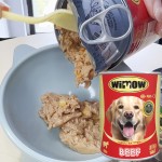 湿猫粮厂家-Wimow高品质400克湿猫粮高级牛肉味罐