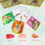 猫肉汤厂家-WIMOW宠物零食猫肉汤3种口味湿粮40克*10件