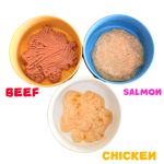 健康猫食品厂家-Wimow85克鸡牛肉三文鱼口味健康天然宠物食品